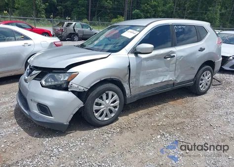 2016 Nissan Rogue S/Sl/Sv z USA, uszkodzony, nr VIN KNMAT2MV6GP689783